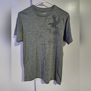 Apt. 9 Men's Small Army Green Eagle Graphic T-Shirt